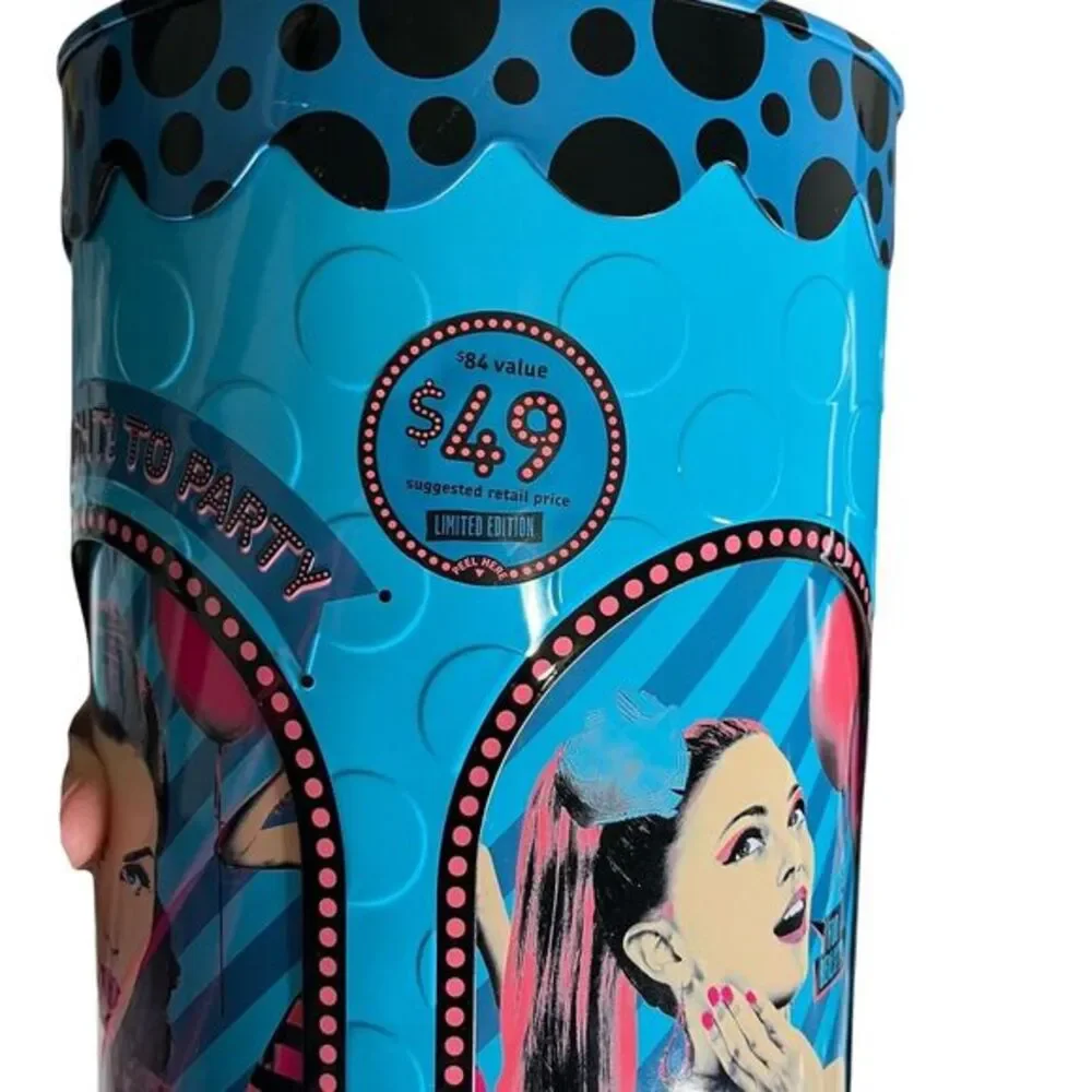 Benefit Cosmetics Your B Right To Party Limited Edition‎ Tin Storage Container